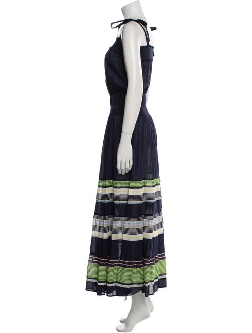 Tory Burch Striped Long Dress