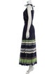 Tory Burch Striped Long Dress