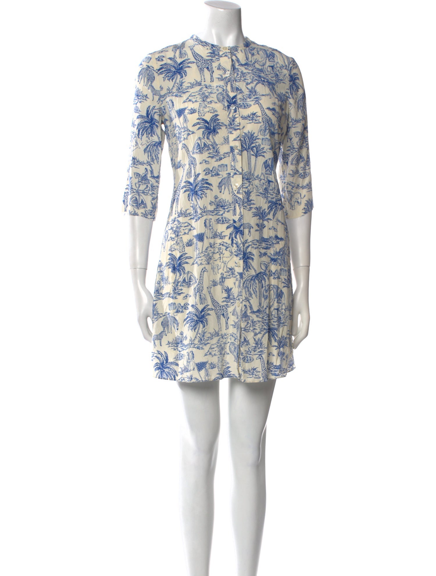Tory Burch Silk Mini Dress