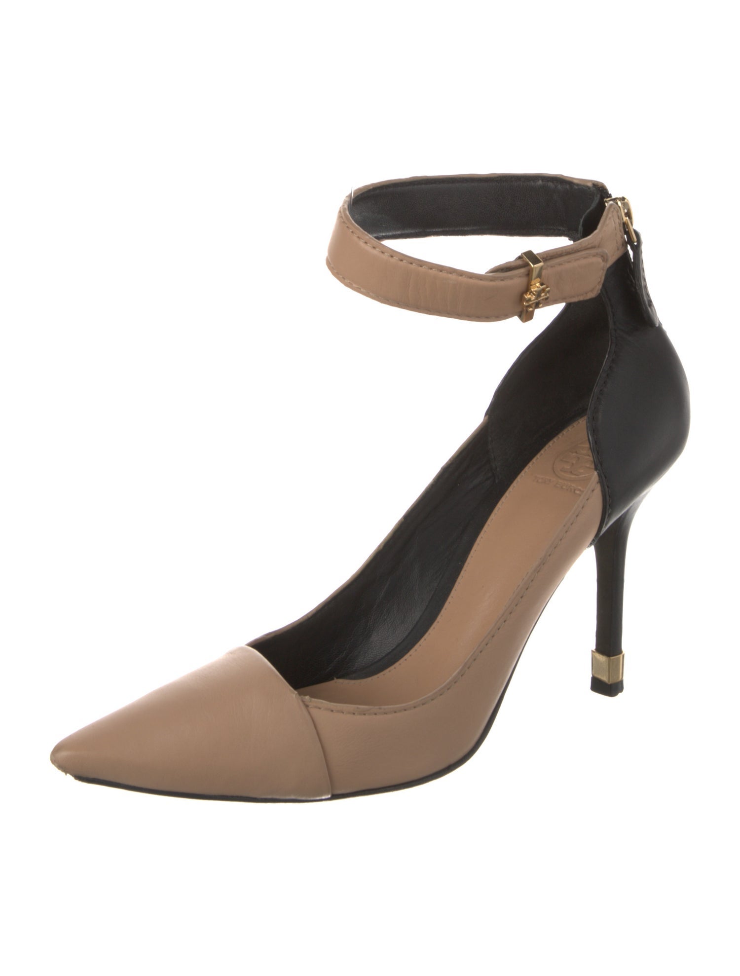 Tory Burch Leather D'Orsay Pumps