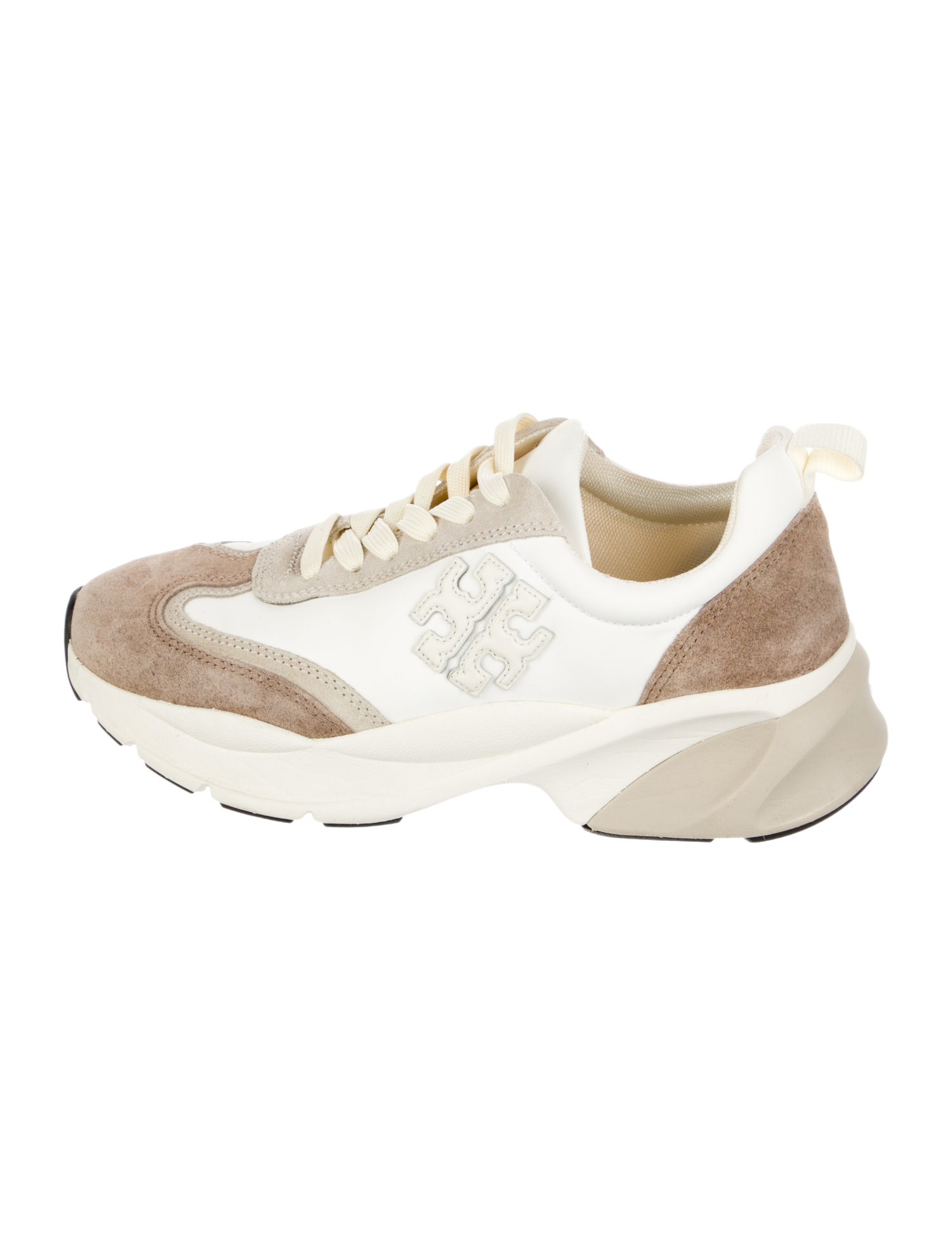 Tory Burch Suede Printed Sneakers