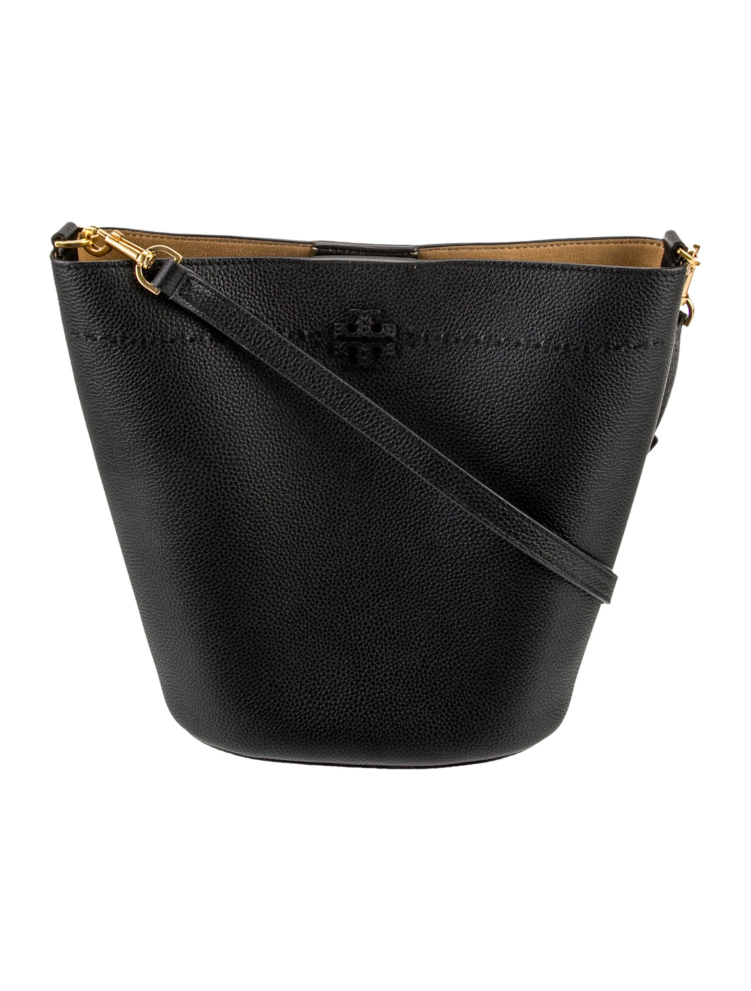 Tory Burch Leather Bucket Bag