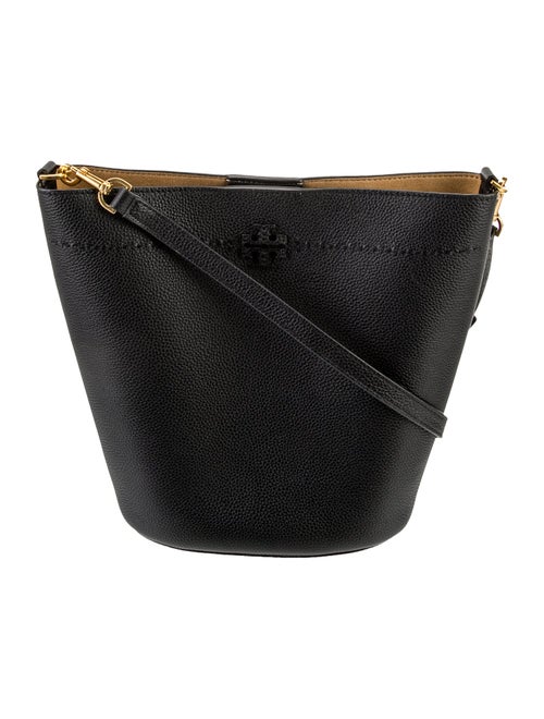 Tory Burch Leather Bucket Bag