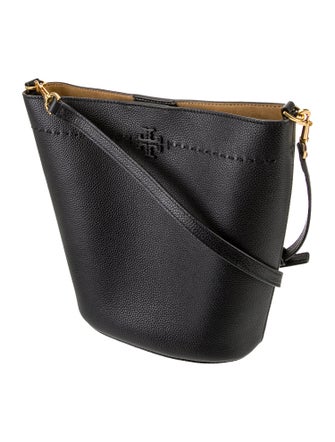 Tory Burch Leather Bucket Bag