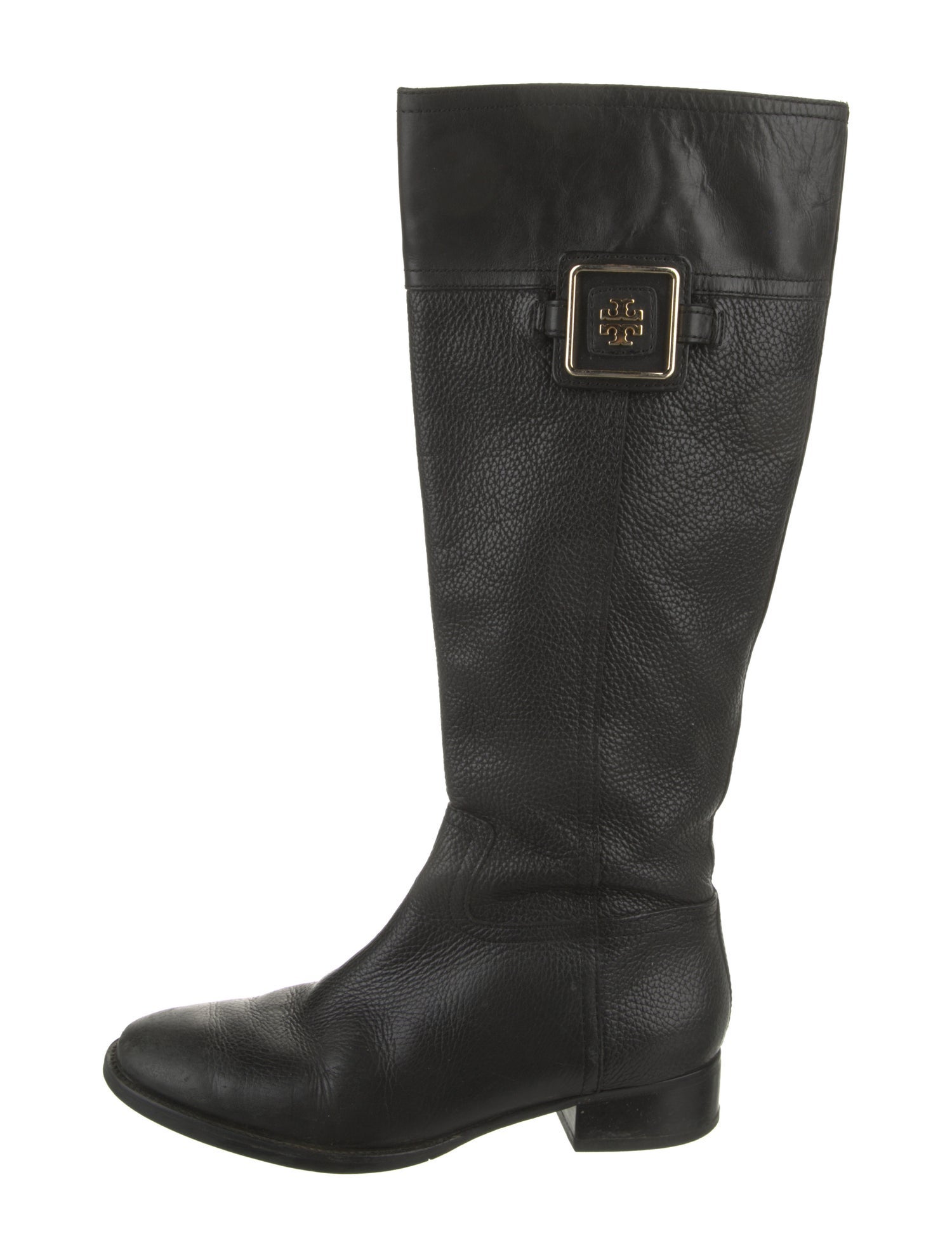 Tory Burch Leather Riding Boots