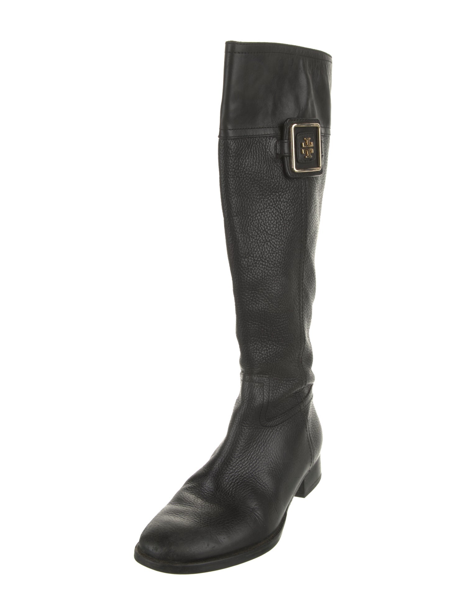 Tory Burch Leather Riding Boots