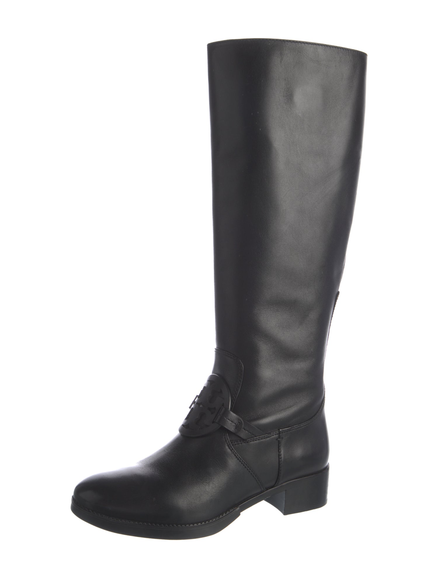 Tory Burch Leather Riding Boots