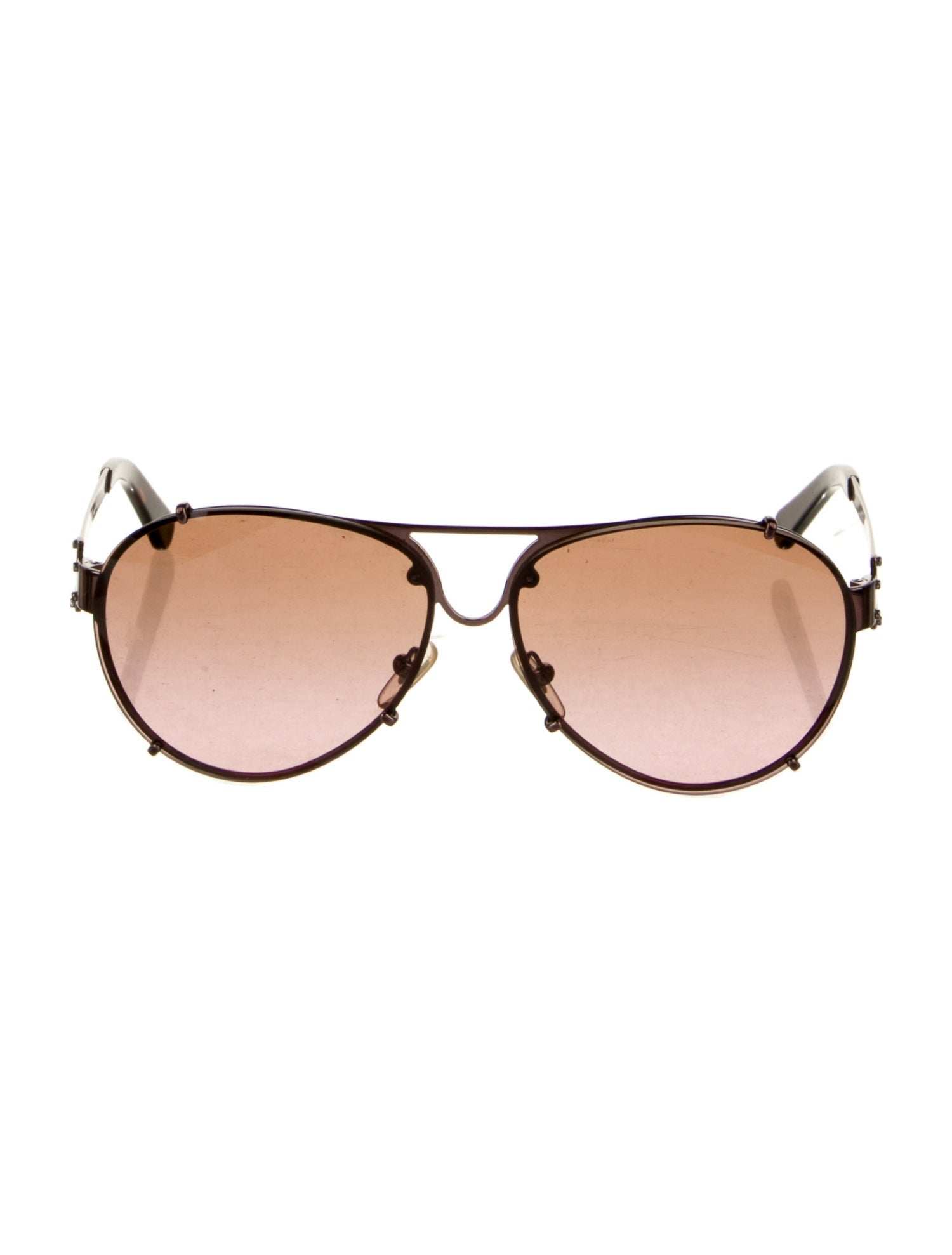 Tory Burch Aviator Gradient Sunglasses