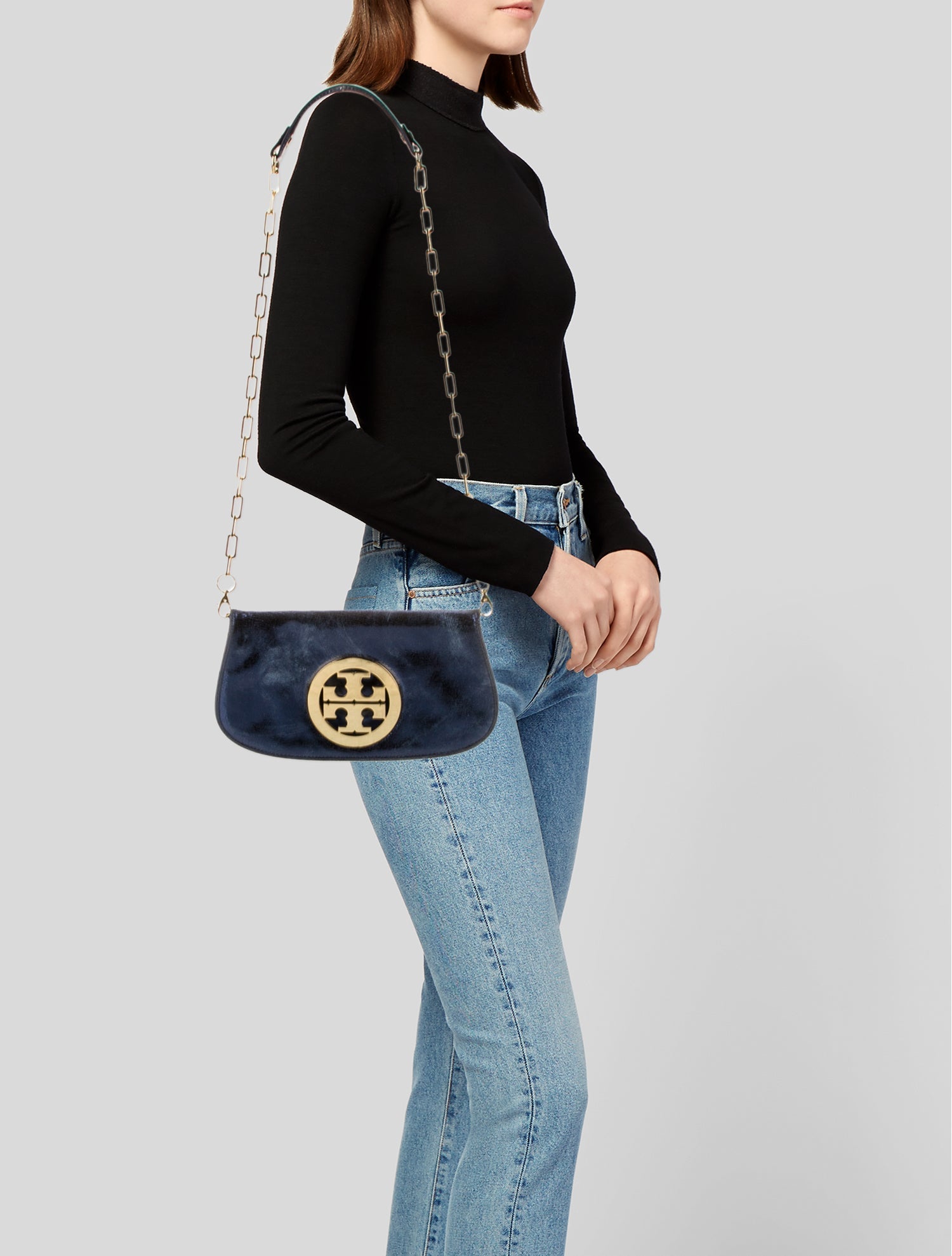 Tory Burch Signature Clutch