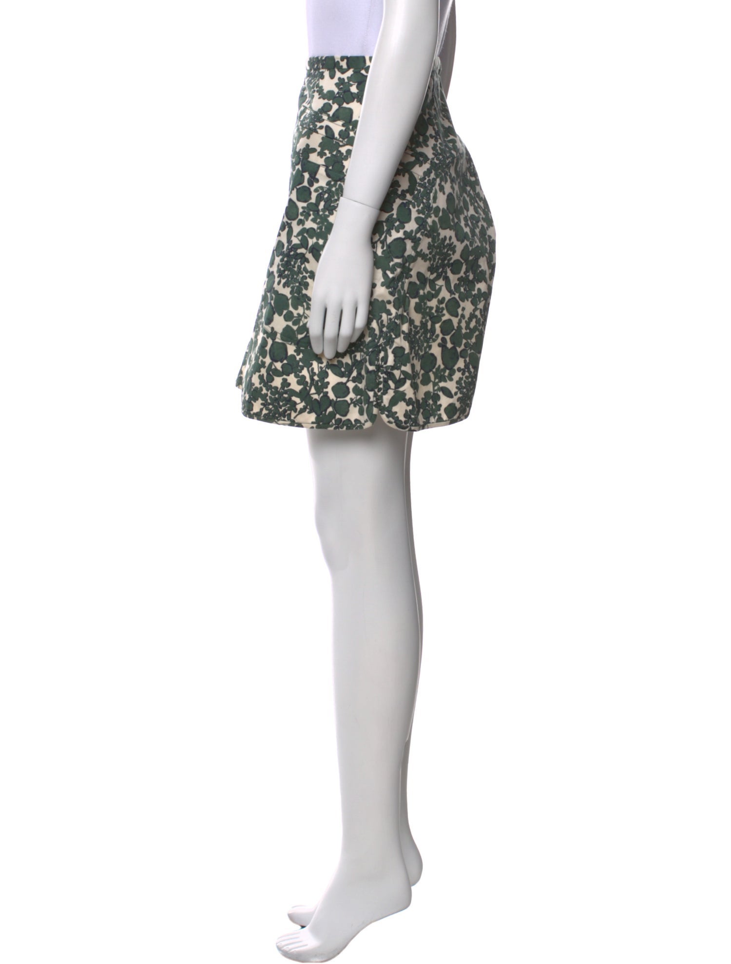 Tory Burch Printed Mini Skirt