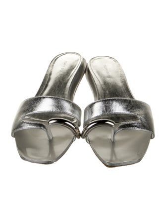 Tory Burch Leather Slides