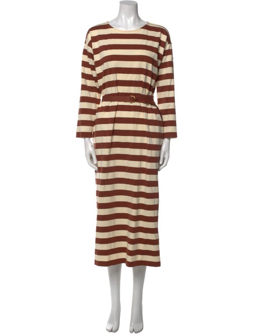Tory Burch Striped Long Dress