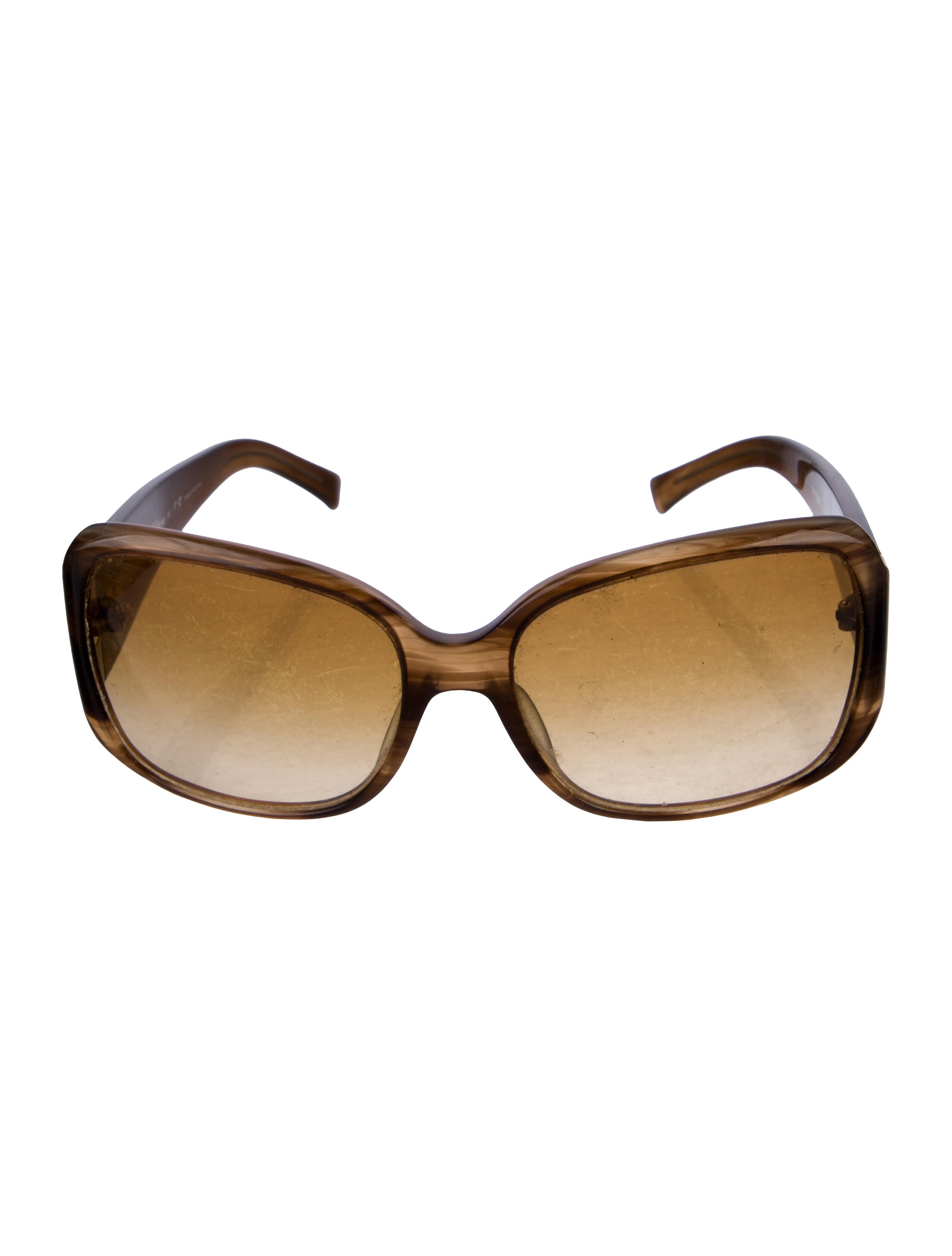 Tory Burch Square Gradient Sunglasses
