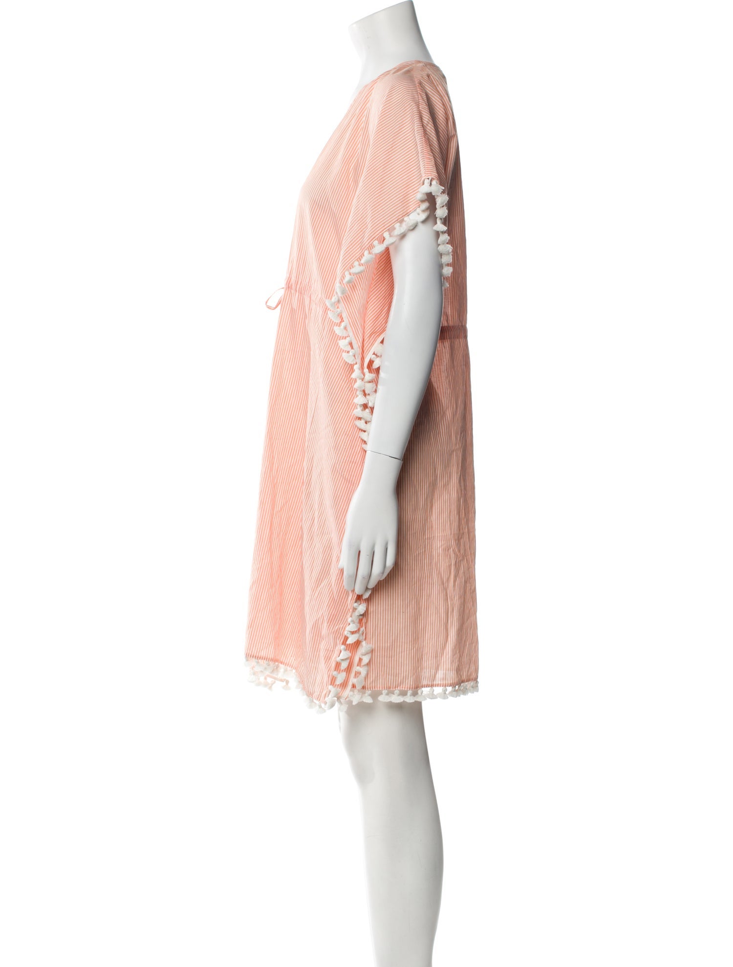 Tory Burch Striped Tassel Accents Cover-Up w/ Tags