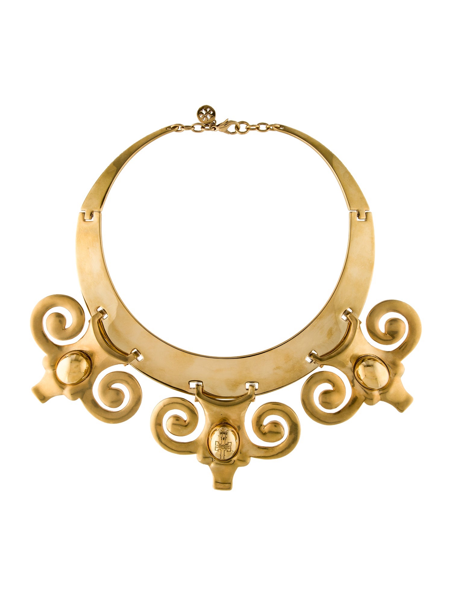 Tory Burch Ram Collar Necklace