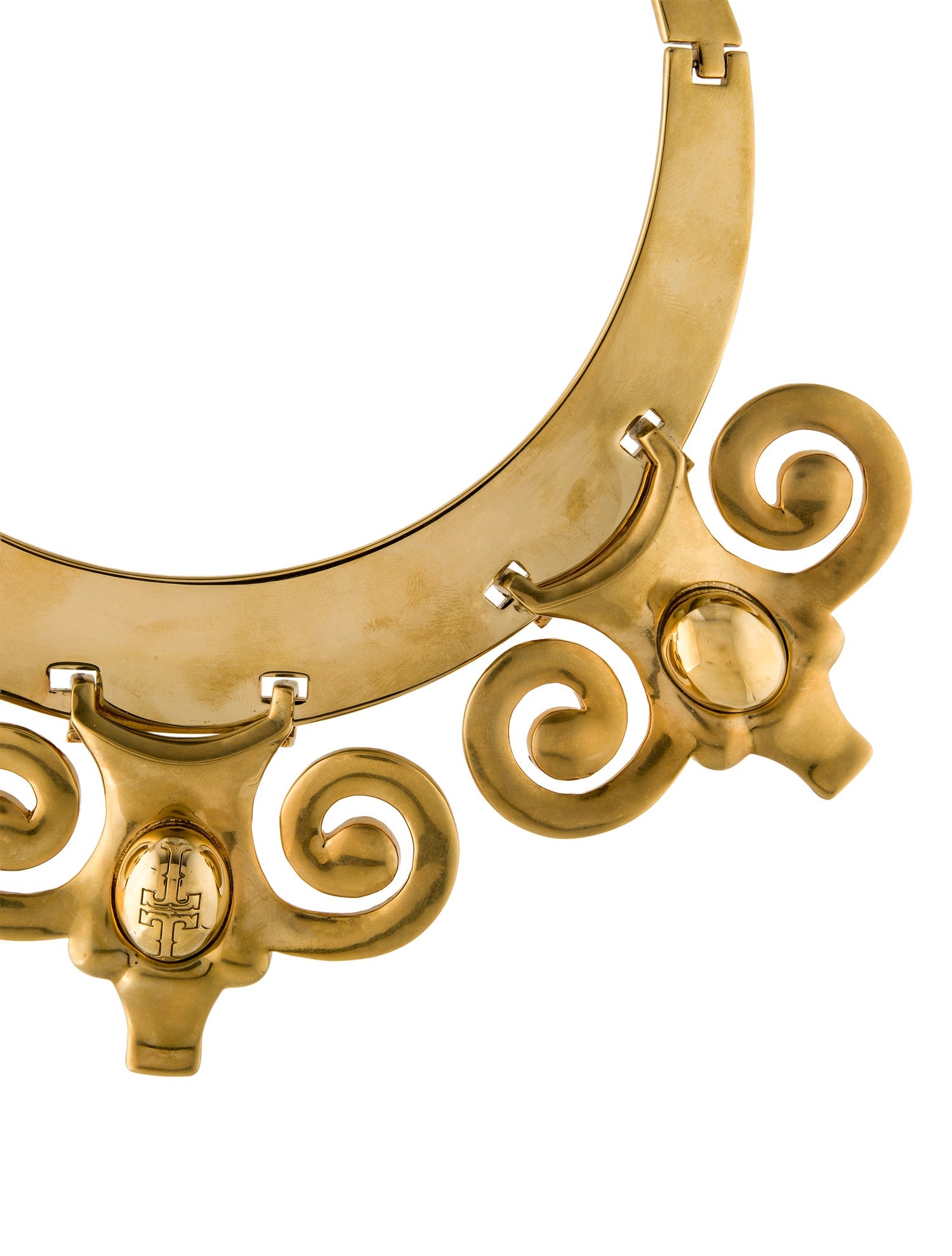 Tory Burch Ram Collar Necklace