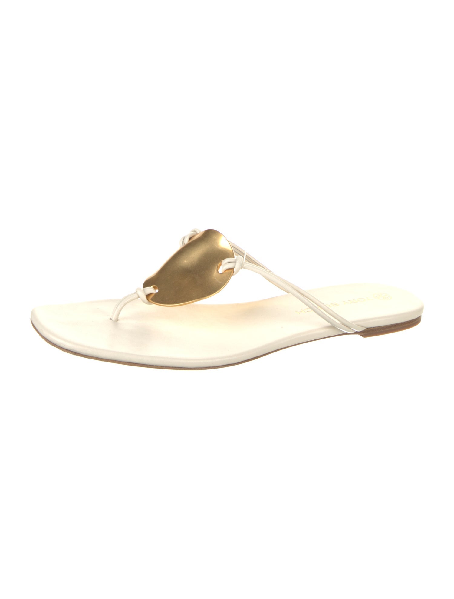Tory Burch Leather Slides