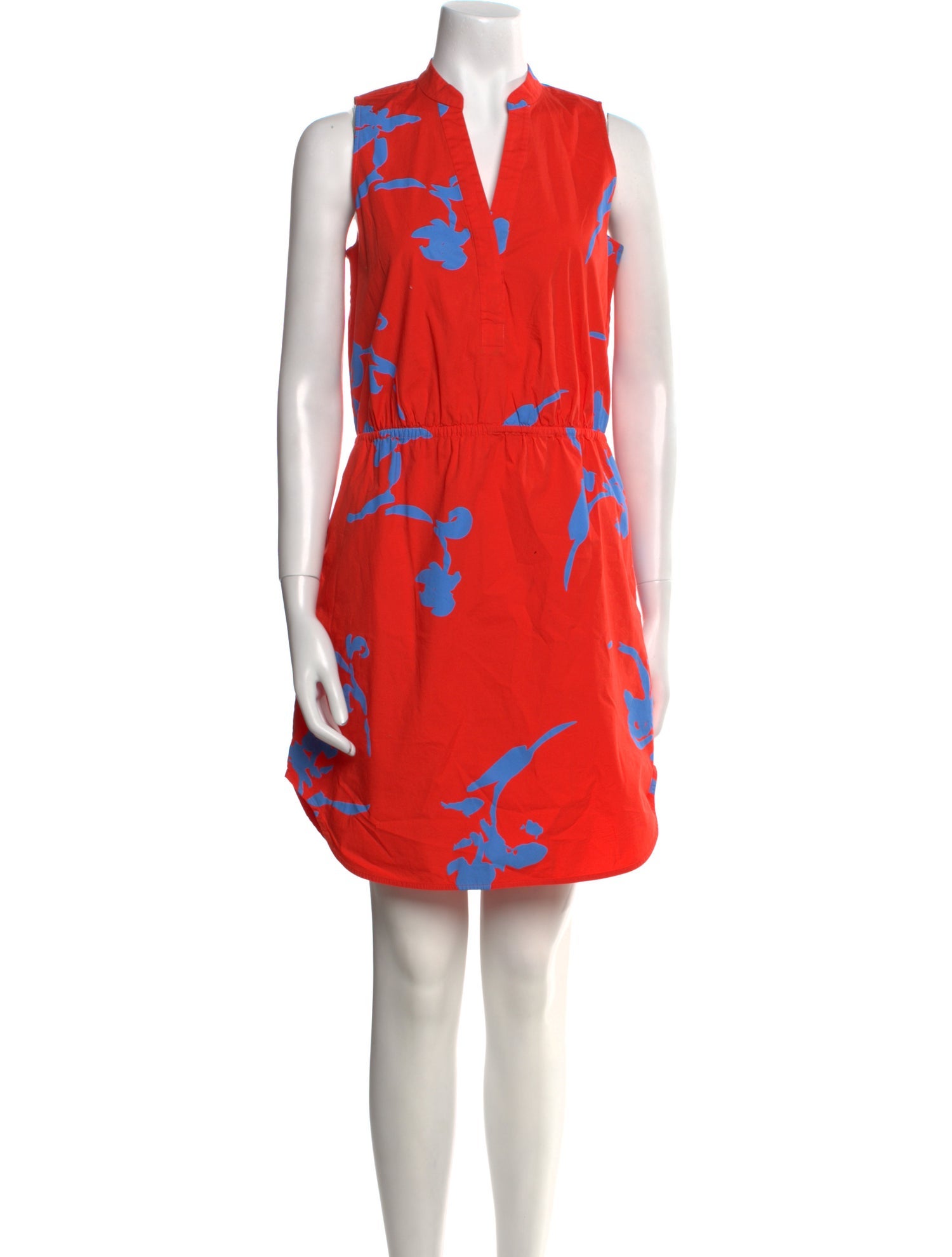 Tory Burch Floral Print Knee-Length Dress