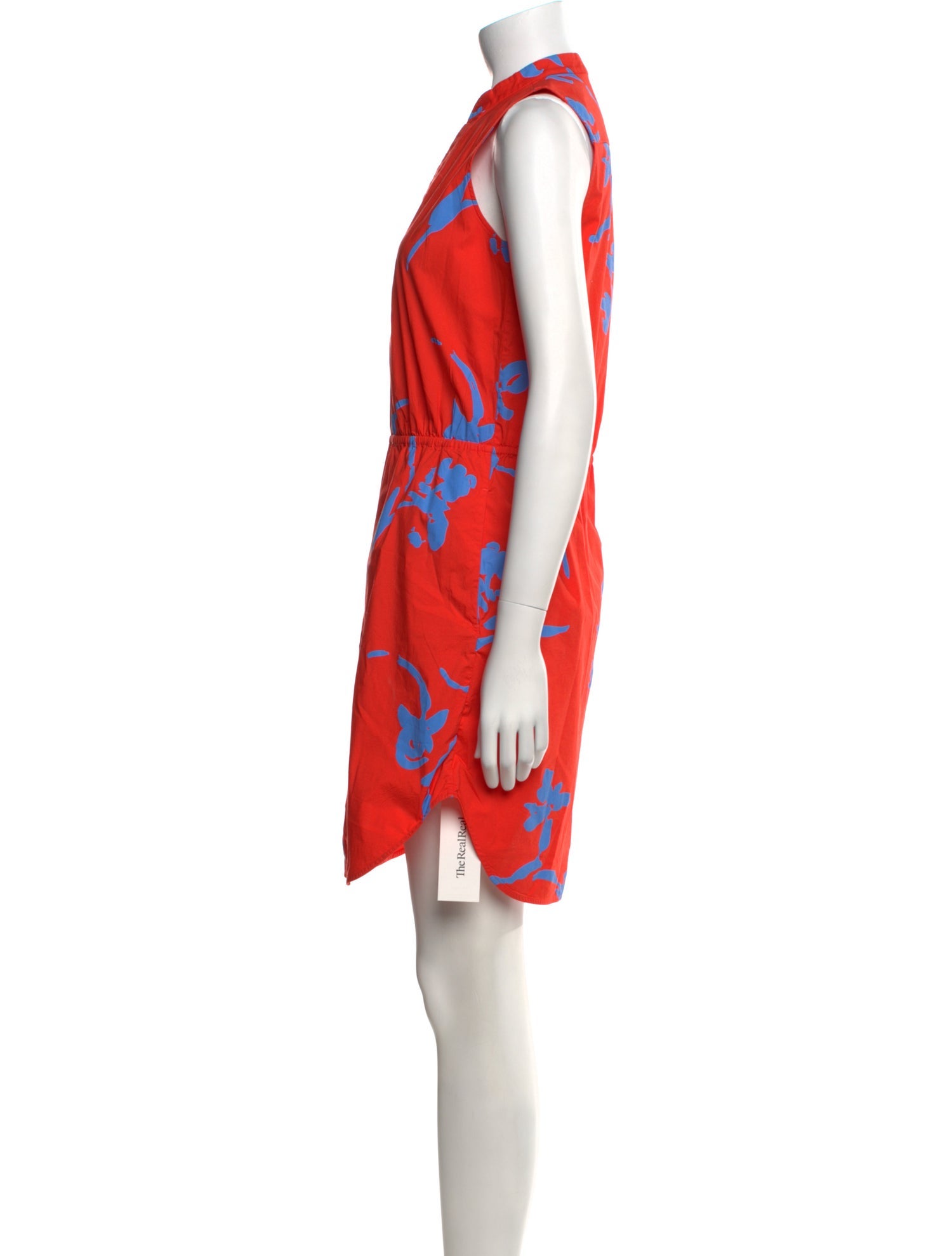 Tory Burch Floral Print Knee-Length Dress