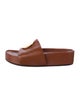 Tory Burch Leather Slides