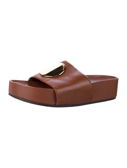 Tory Burch Leather Slides