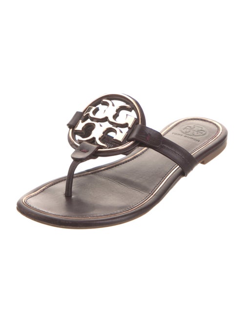 Tory Burch Leather Slides