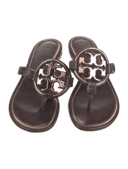 Tory Burch Leather Slides