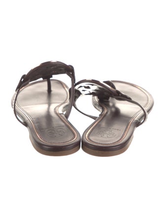 Tory Burch Leather Slides