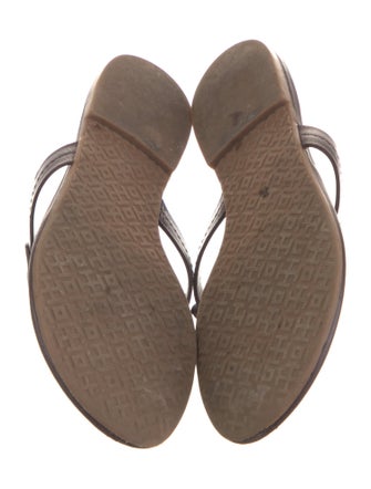 Tory Burch Leather Slides