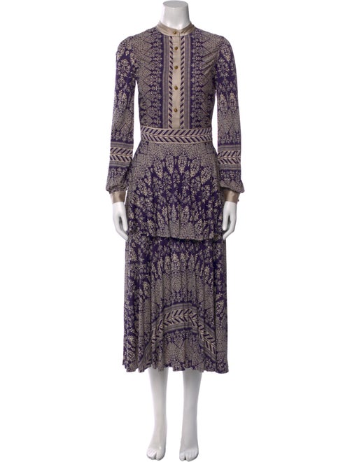 Tory Burch Printed Long Dress