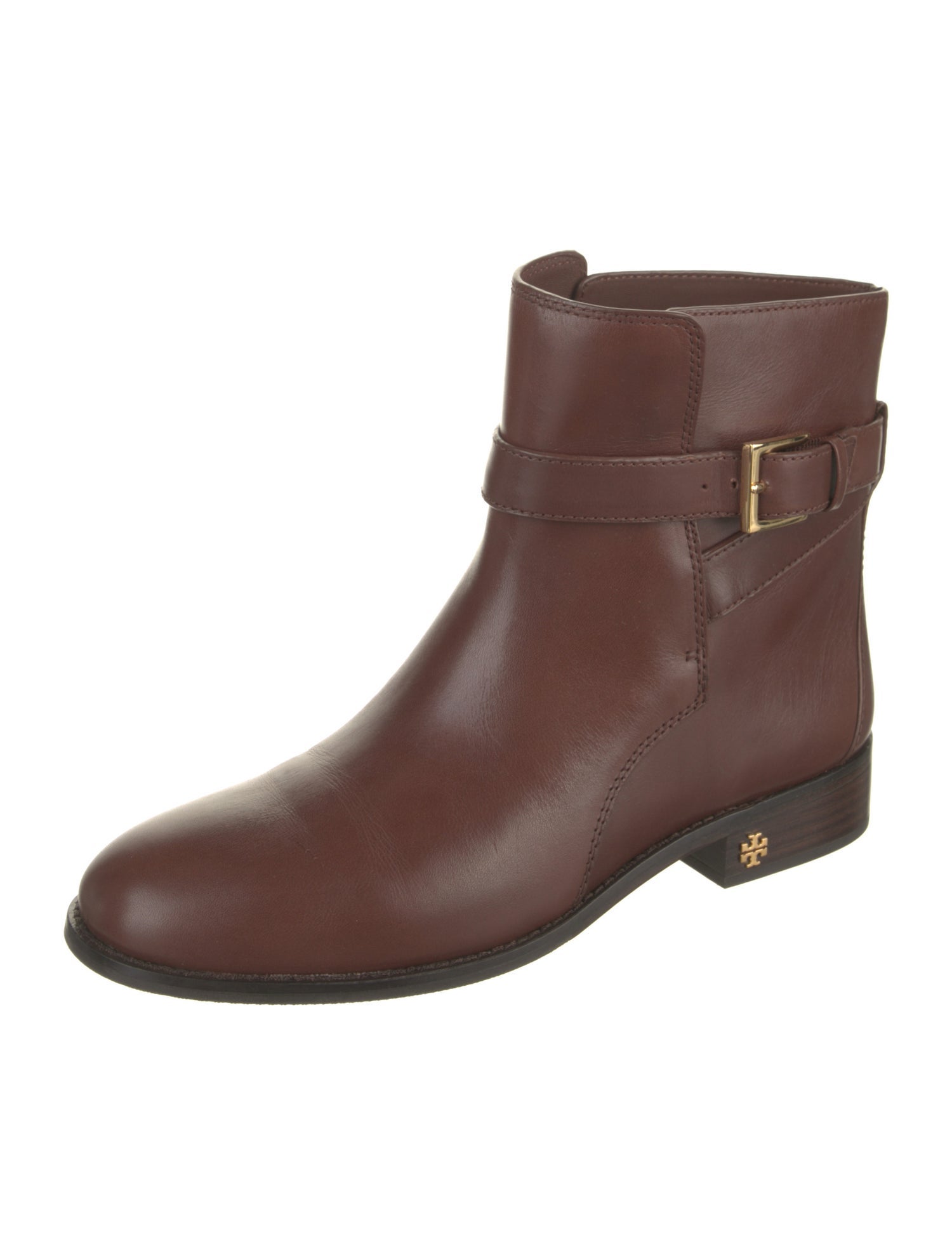 Tory Burch Leather Moto Boots