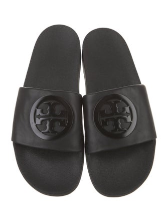 Tory Burch Leather Slides