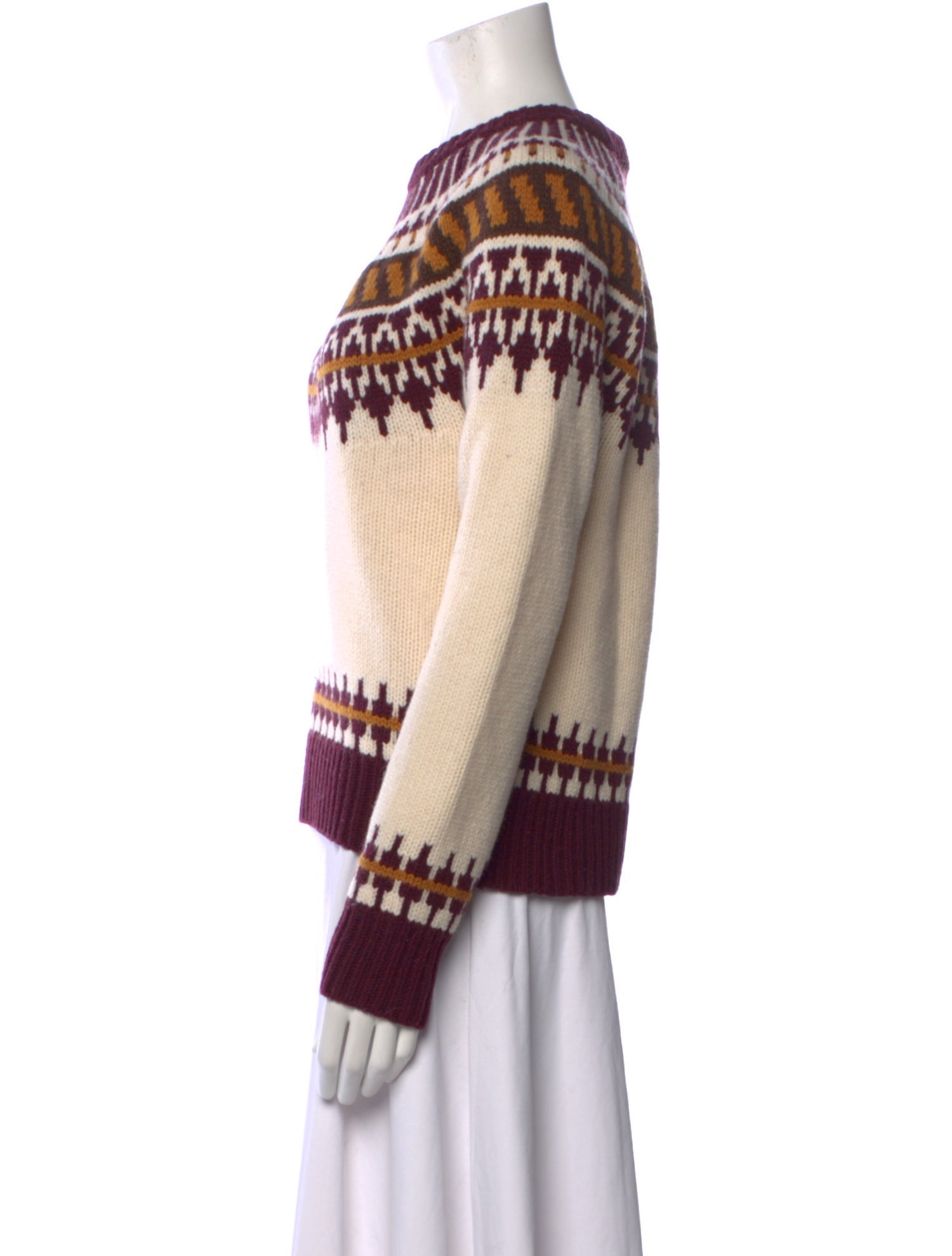 Printed Wool Sweater main image 1