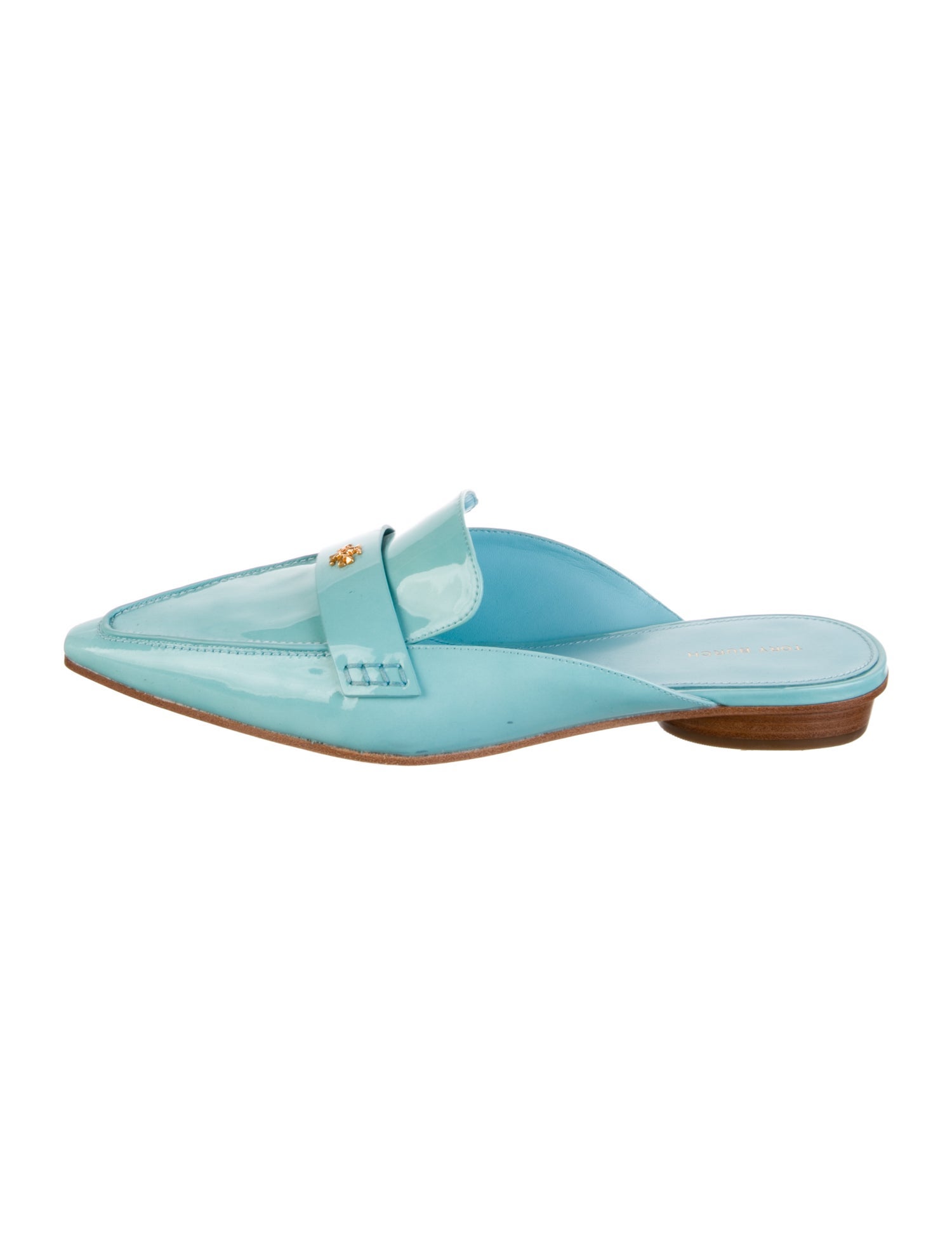 Tory Burch Patent Leather Mules