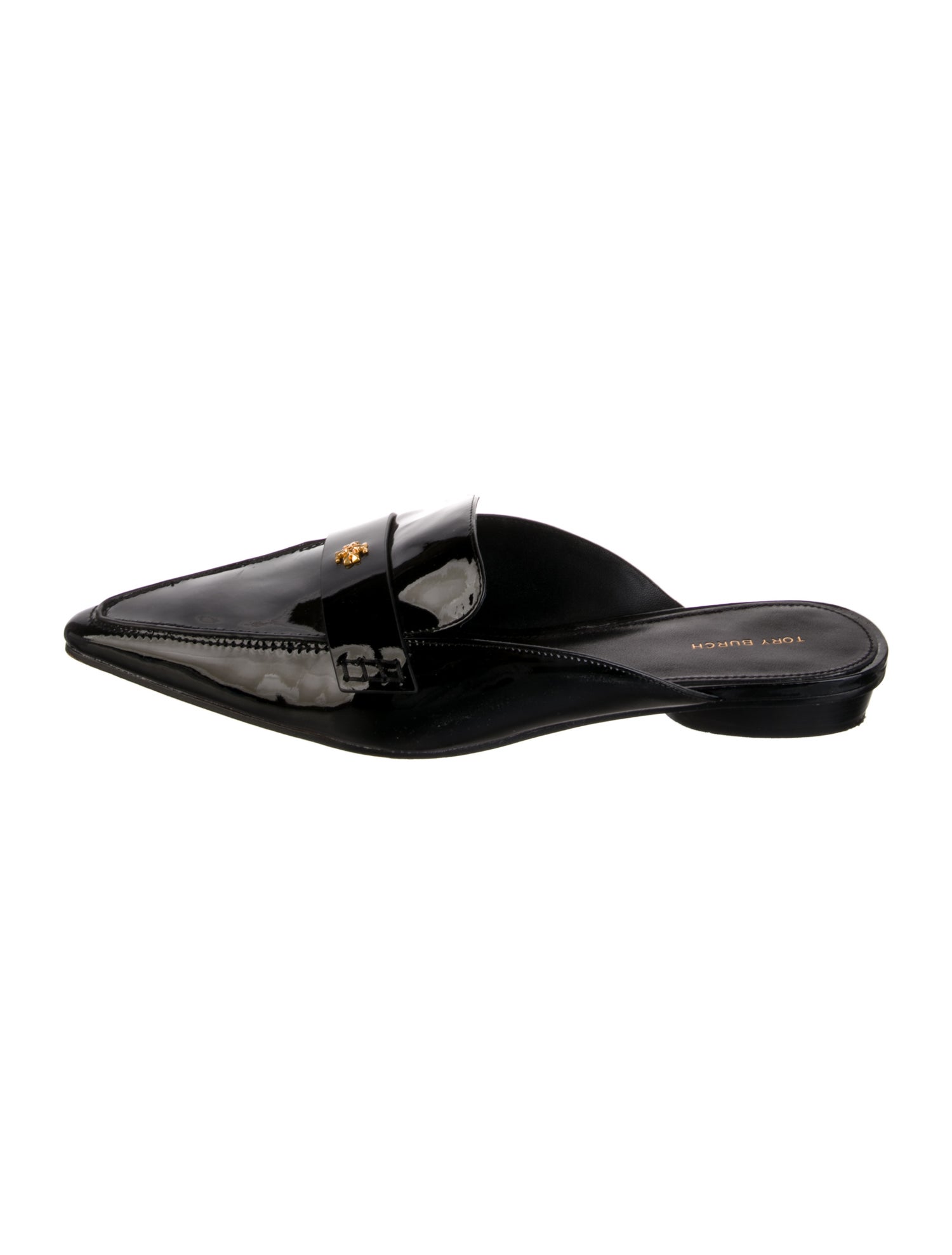 Tory Burch Patent Leather Mules