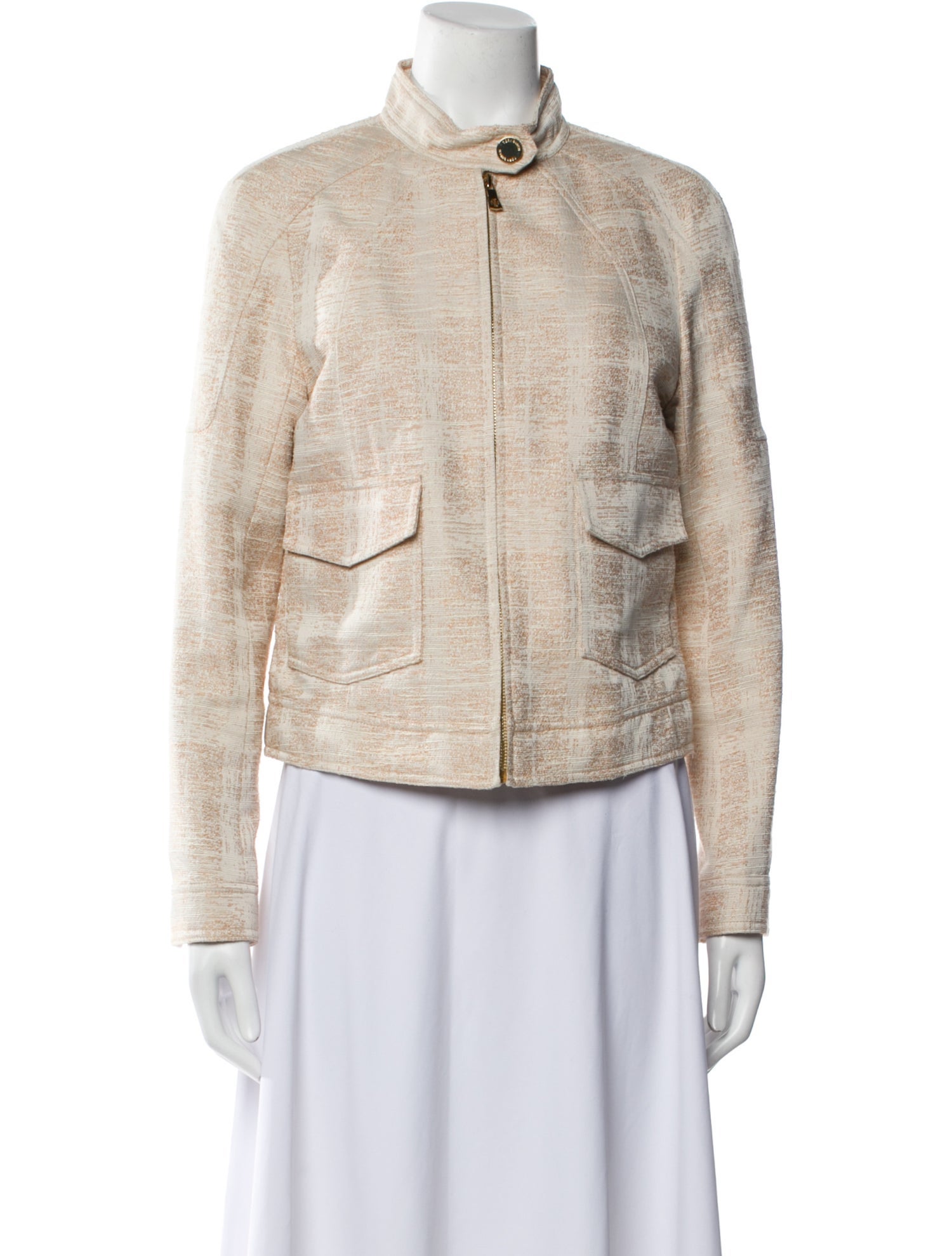 Tory Burch Tweed Pattern Evening Jacket