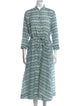 Tory Burch Printed Midi Length Dress