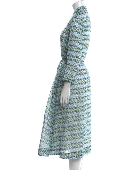 Tory Burch Printed Midi Length Dress