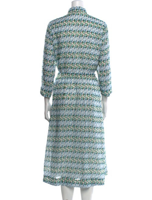Tory Burch Printed Midi Length Dress