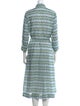 Tory Burch Printed Midi Length Dress