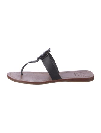 Tory Burch Leather Slides