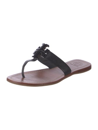 Tory Burch Leather Slides
