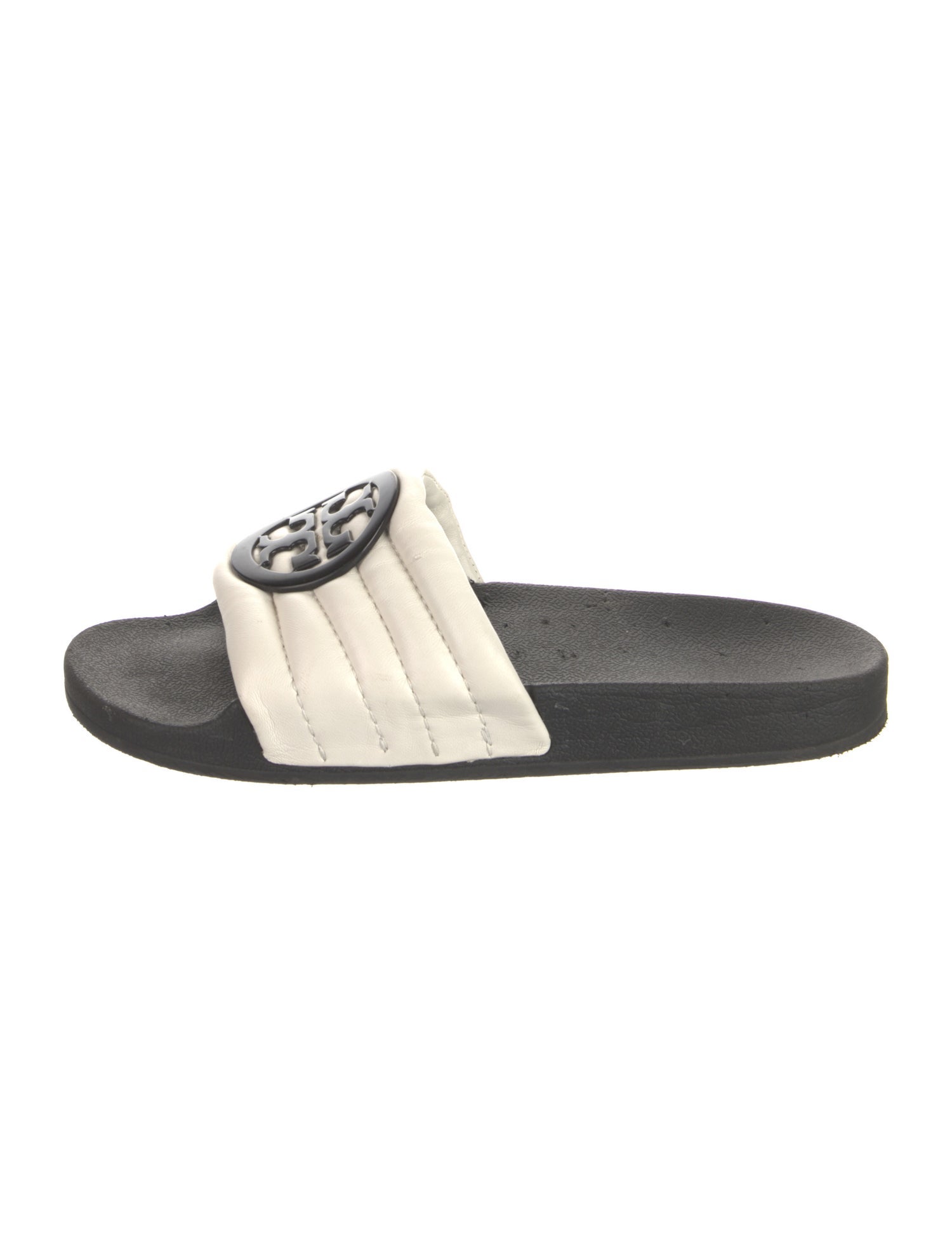 Tory Burch Leather Slides