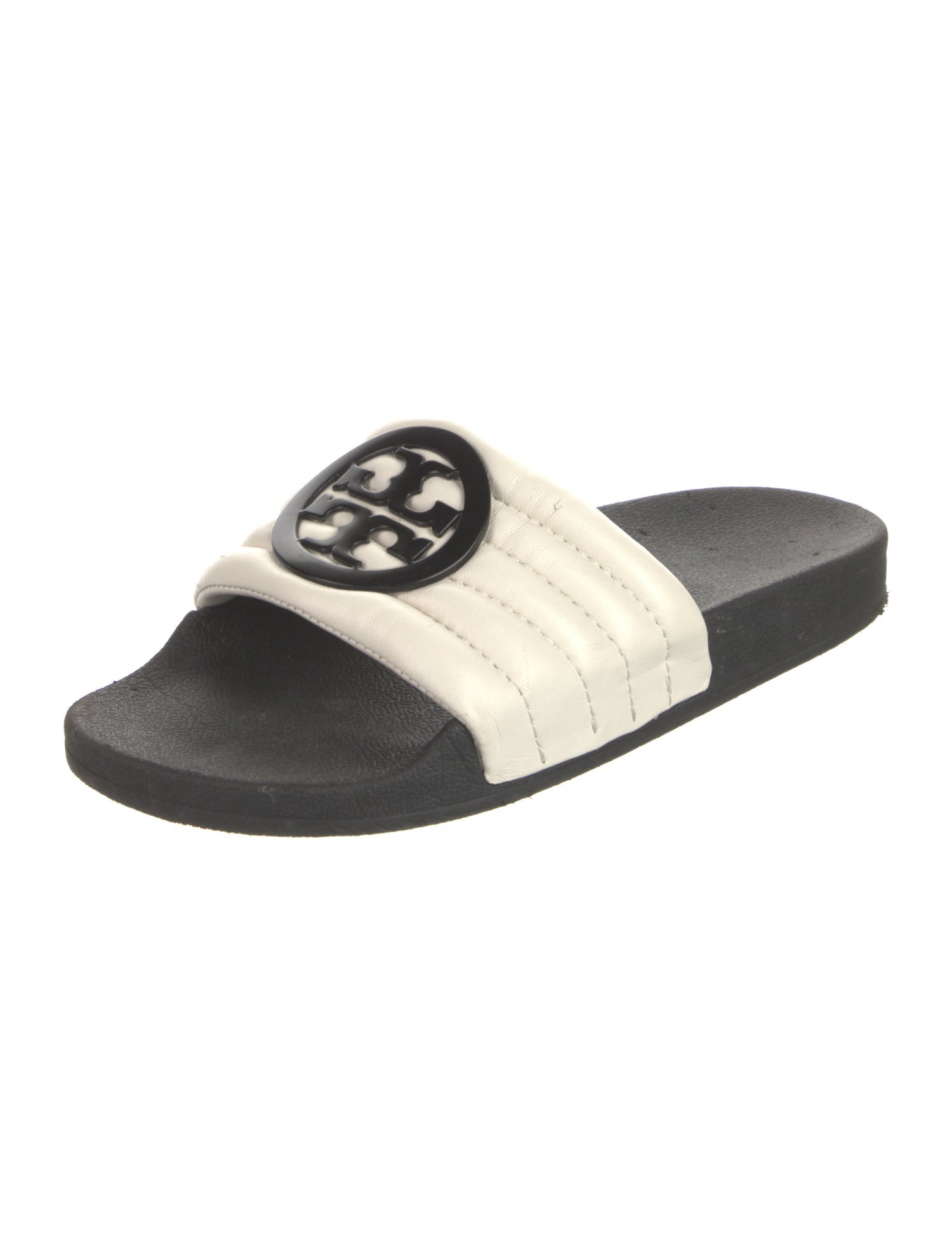 Tory Burch Leather Slides