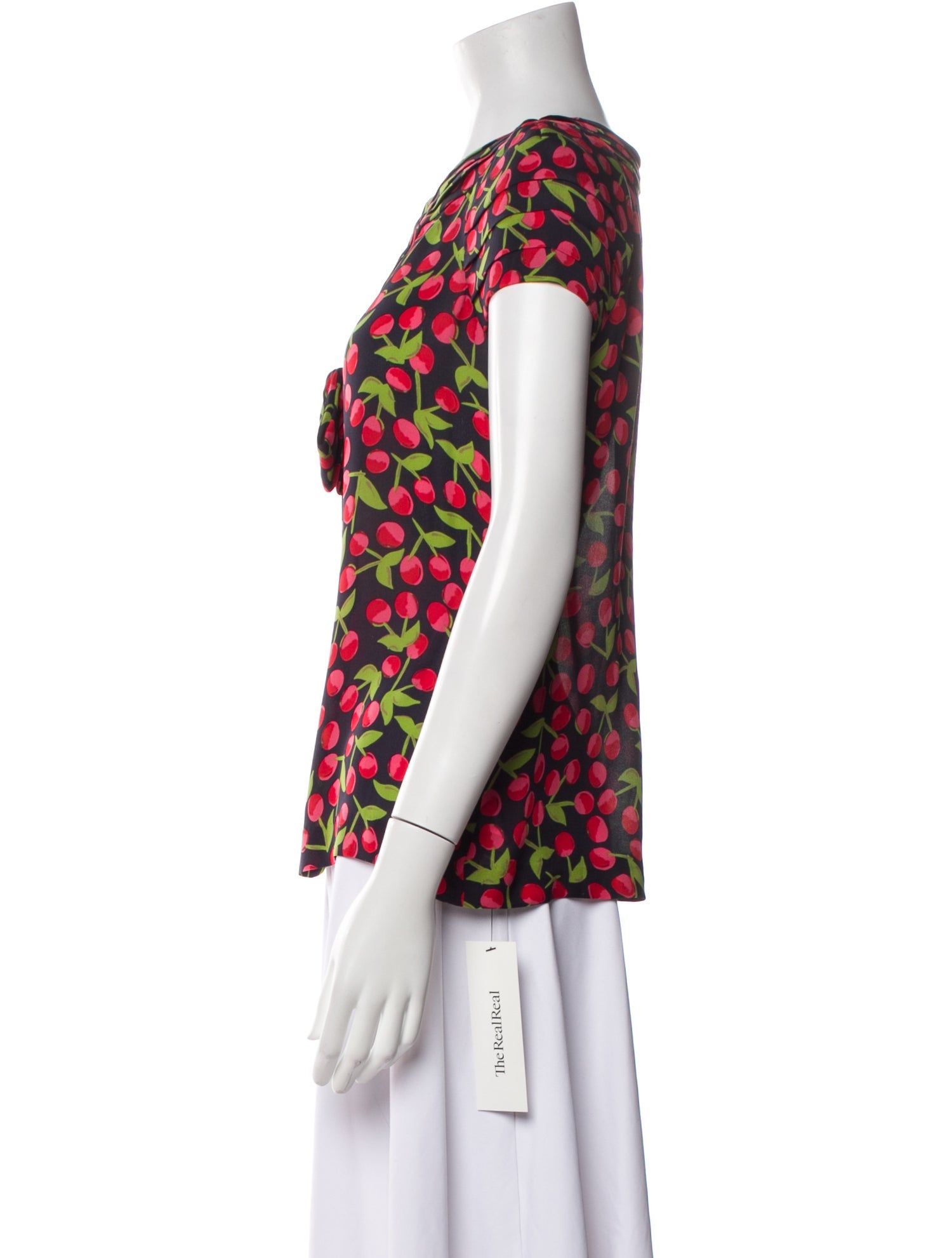 Tory Burch Silk Printed Blouse