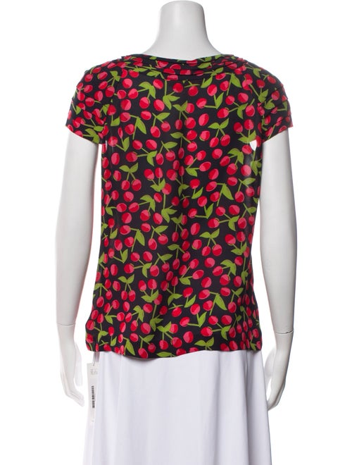 Tory Burch Silk Printed Blouse