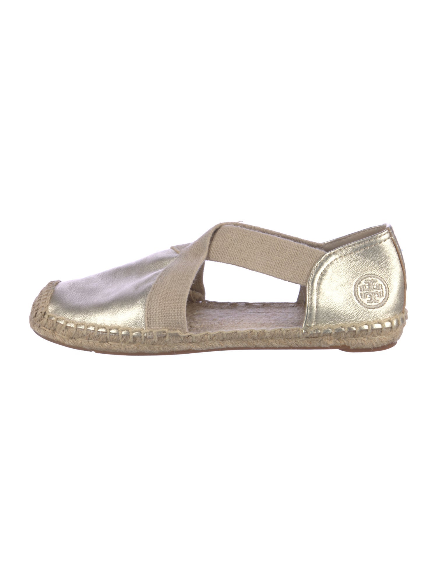 Tory Burch Leather Espadrilles
