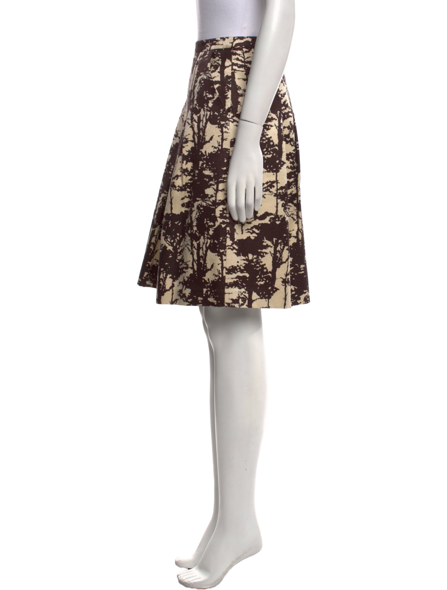 Tory Burch Printed Knee-Length Skirt