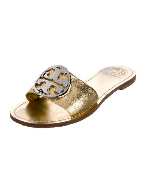 Tory Burch Leather Slides
