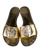 Tory Burch Leather Slides